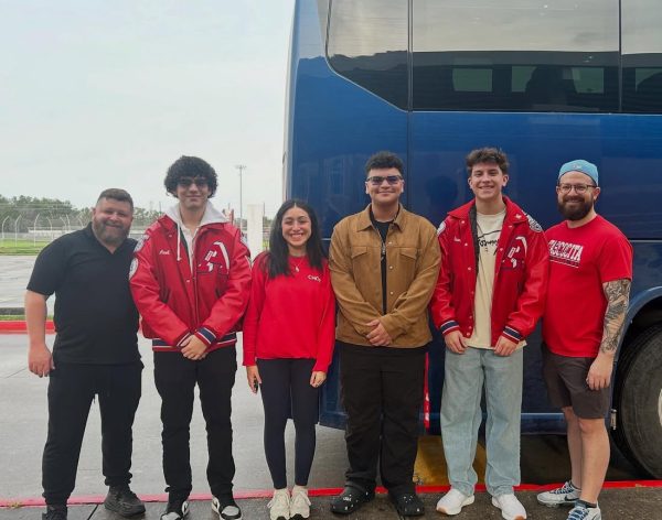 Band and Choir representatives heading their way to TMEA in San Antonio Texas.